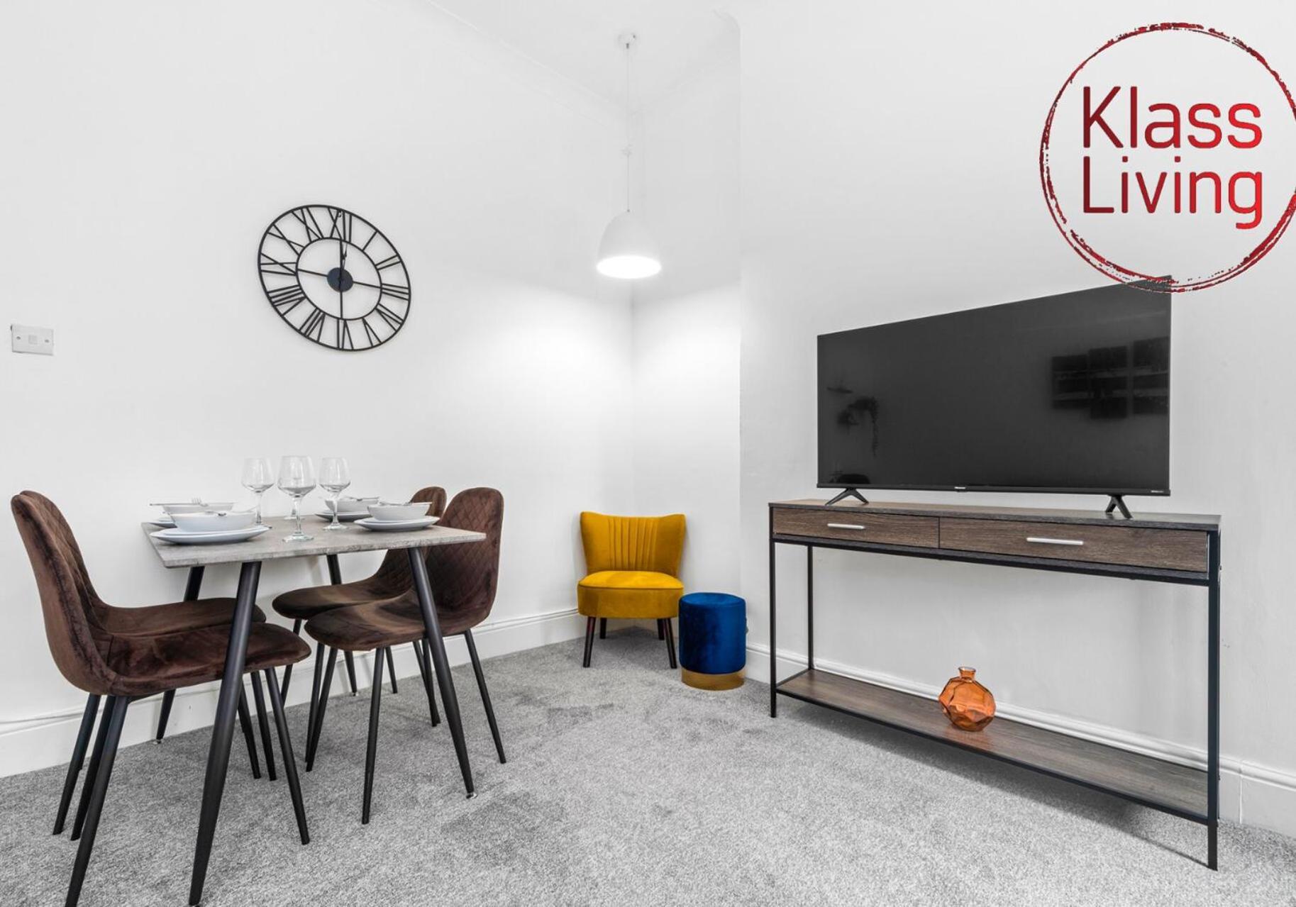 Garturk Apartment By Klass Living Coatbridge Eksteriør billede