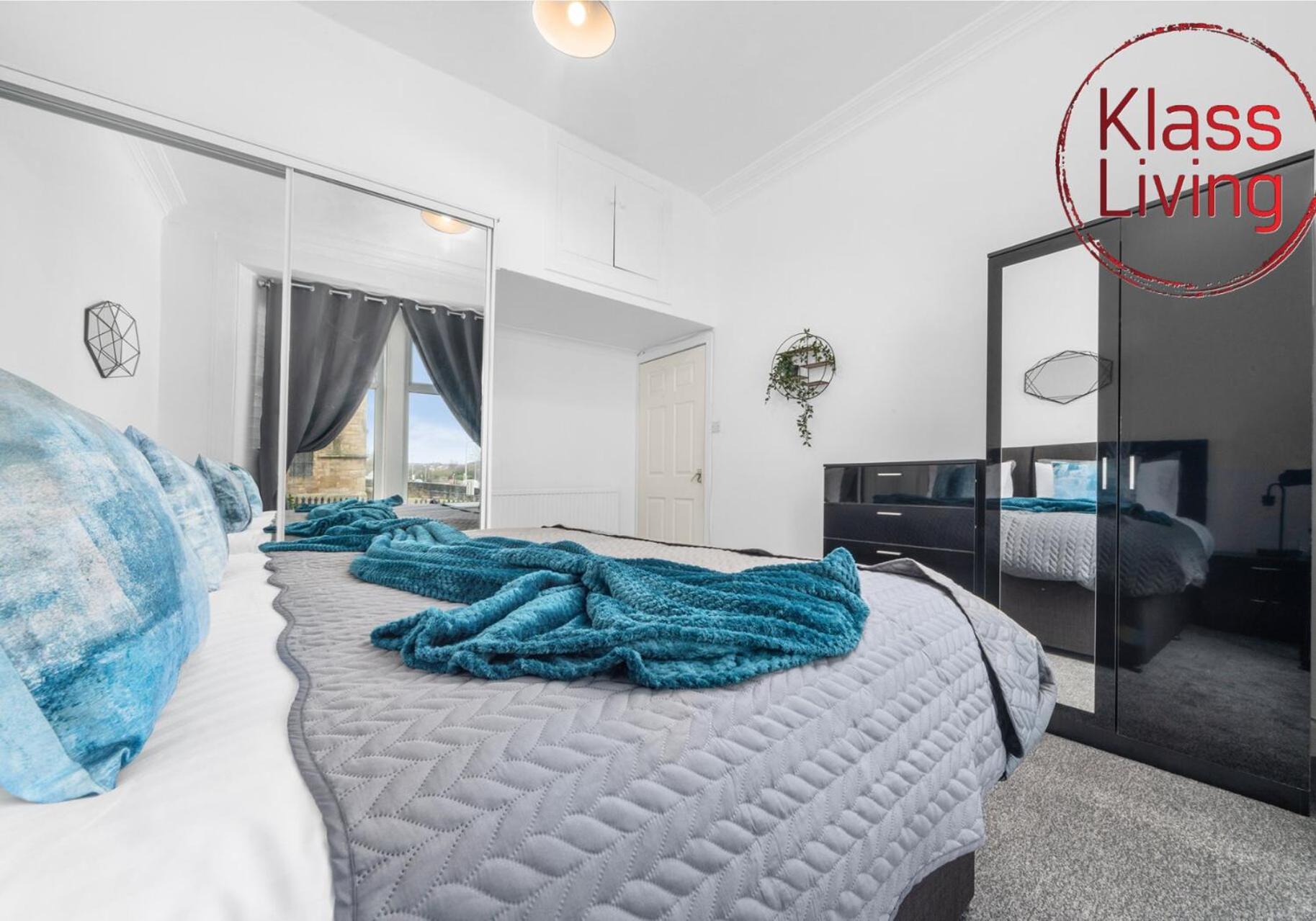 Garturk Apartment By Klass Living Coatbridge Eksteriør billede